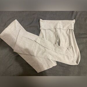 High rise fold over Brant Melville leggings